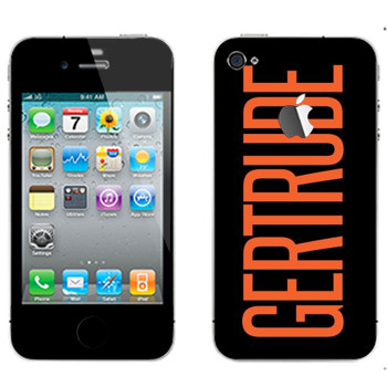   «Gertrude»   Apple iPhone 4S