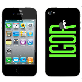   «Igor»   Apple iPhone 4S