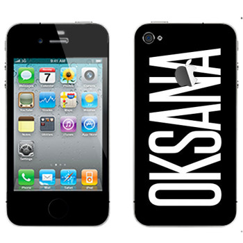   «Oksana»   Apple iPhone 4S