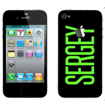   «Sergey»   Apple iPhone 4S