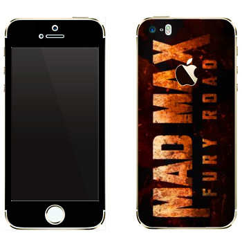   «Mad Max: Fury Road logo»   Apple iPhone 5