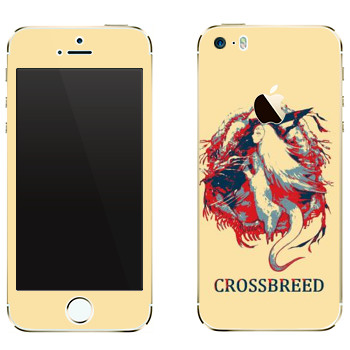 Виниловая наклейка «Dark Souls Crossbreed» на телефон Apple iPhone 5