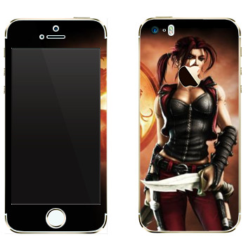 Виниловая наклейка «Кира - Mortal Kombat» на телефон Apple iPhone 5