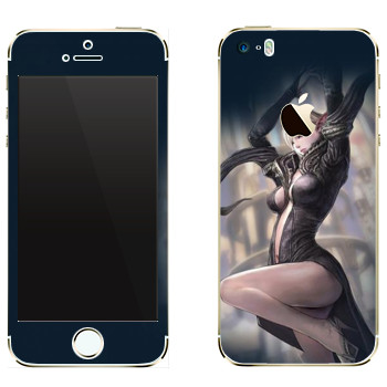 Виниловая наклейка «Tera Elf» на телефон Apple iPhone 5