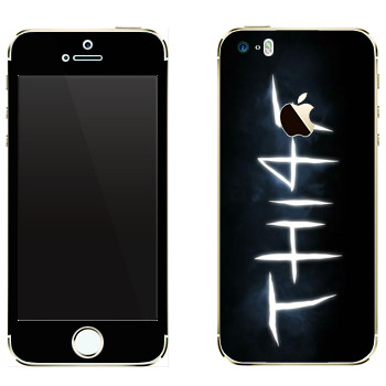 Виниловая наклейка «Thief - Лого» на телефон Apple iPhone 5