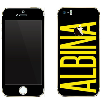  «Albina»   Apple iPhone 5