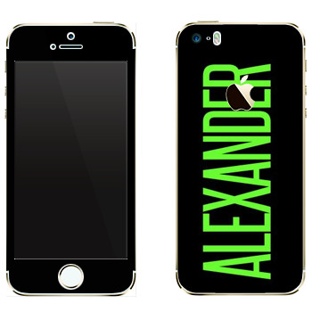   «Alexander»   Apple iPhone 5