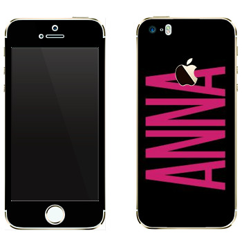   «Anna»   Apple iPhone 5