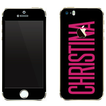   «Christina»   Apple iPhone 5