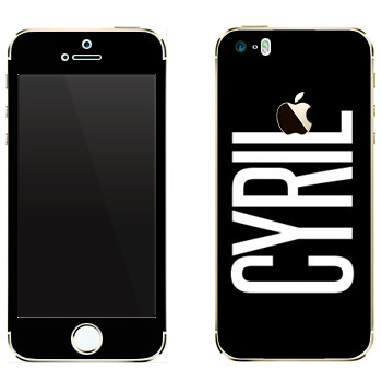   «Cyril»   Apple iPhone 5