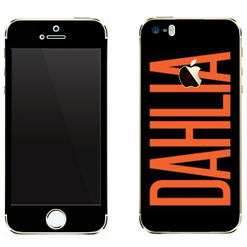   «Dahlia»   Apple iPhone 5