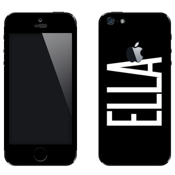   «Ella»   Apple iPhone 5