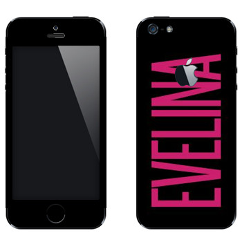   «Evelina»   Apple iPhone 5