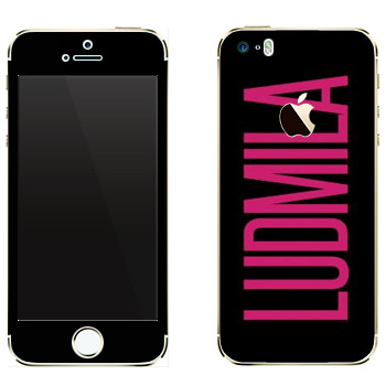   «Ludmila»   Apple iPhone 5
