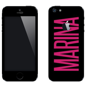   «Marina»   Apple iPhone 5