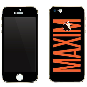  «Maxim»   Apple iPhone 5