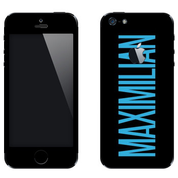   «Maximilian»   Apple iPhone 5
