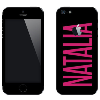   «Natalia»   Apple iPhone 5