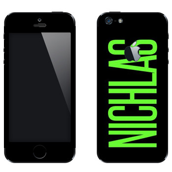  «Nichlas»   Apple iPhone 5