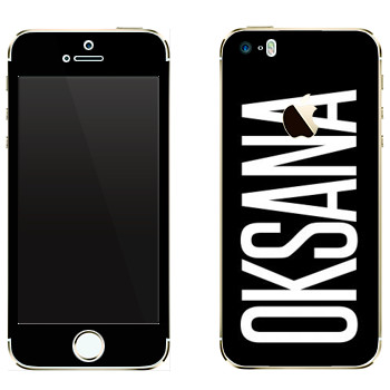   «Oksana»   Apple iPhone 5