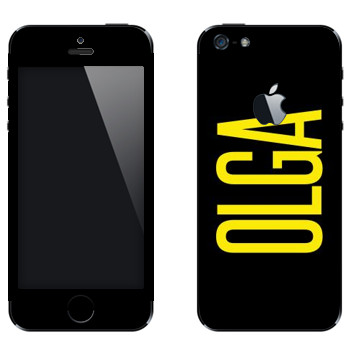   «Olga»   Apple iPhone 5
