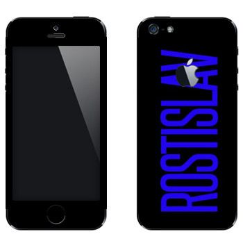   «Rostislav»   Apple iPhone 5