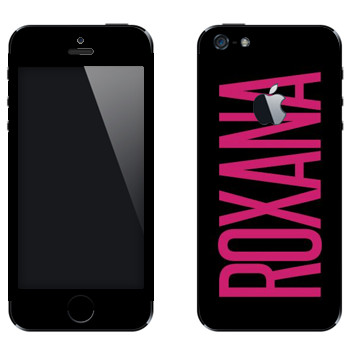   «Roxana»   Apple iPhone 5
