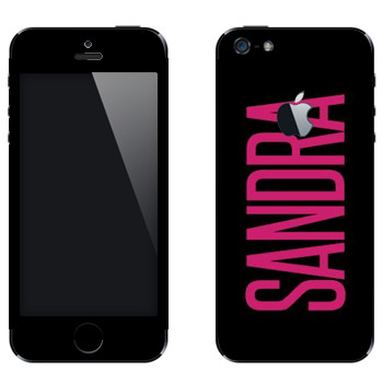   «Sandra»   Apple iPhone 5