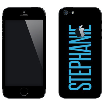   «Stephanie»   Apple iPhone 5