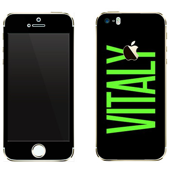   «Vitaly»   Apple iPhone 5