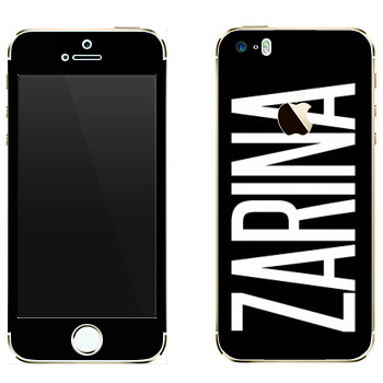   «Zarina»   Apple iPhone 5