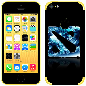   «Dota logo blue»   Apple iPhone 5C