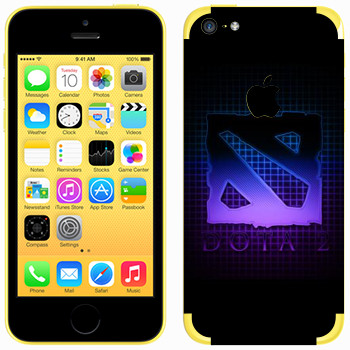   «Dota violet logo»   Apple iPhone 5C