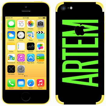   «Artem»   Apple iPhone 5C