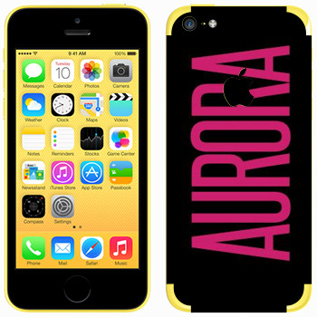   «Aurora»   Apple iPhone 5C
