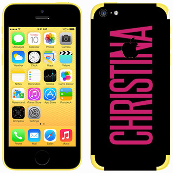   «Christina»   Apple iPhone 5C