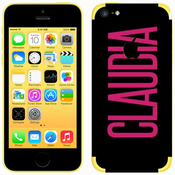   «Claudia»   Apple iPhone 5C