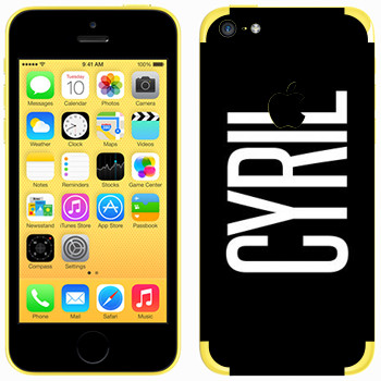   «Cyril»   Apple iPhone 5C