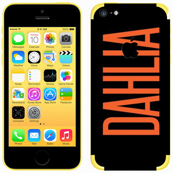   «Dahlia»   Apple iPhone 5C