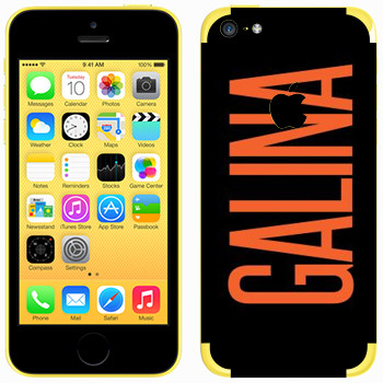   «Galina»   Apple iPhone 5C