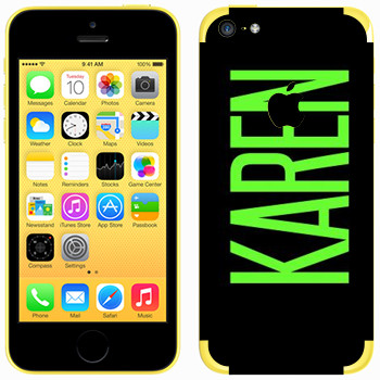  «Karen»   Apple iPhone 5C