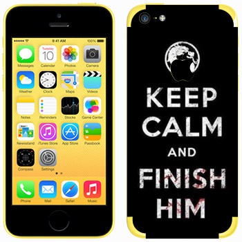   «Keep calm and Finish him Mortal Kombat»   Apple iPhone 5C