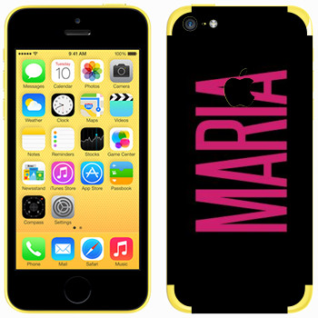   «Maria»   Apple iPhone 5C