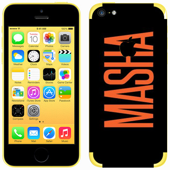   «Masha»   Apple iPhone 5C