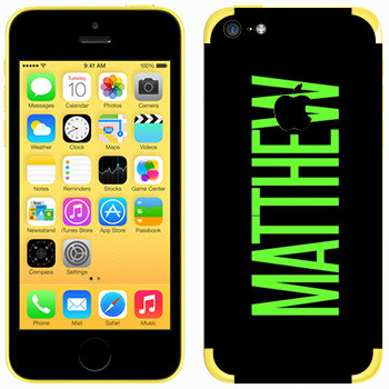   «Matthew»   Apple iPhone 5C