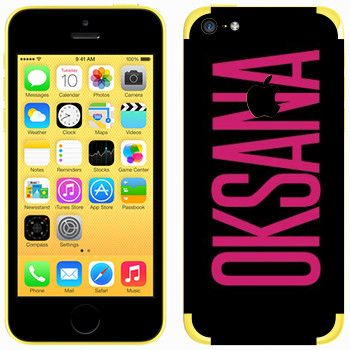   «Oksana»   Apple iPhone 5C