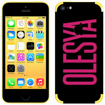   «Olesya»   Apple iPhone 5C