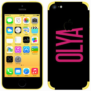   «Olya»   Apple iPhone 5C