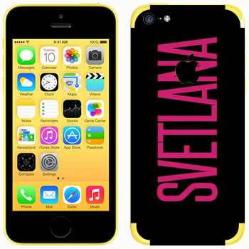   «Svetlana»   Apple iPhone 5C
