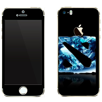  «Dota logo blue»   Apple iPhone 5S